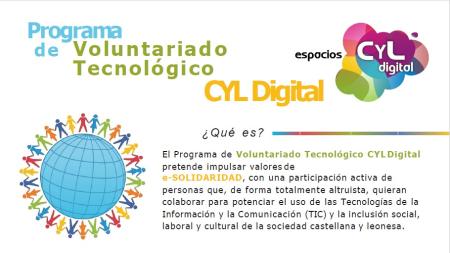 Imagen Programa de Voluntariado Tecnológico CYL Digital